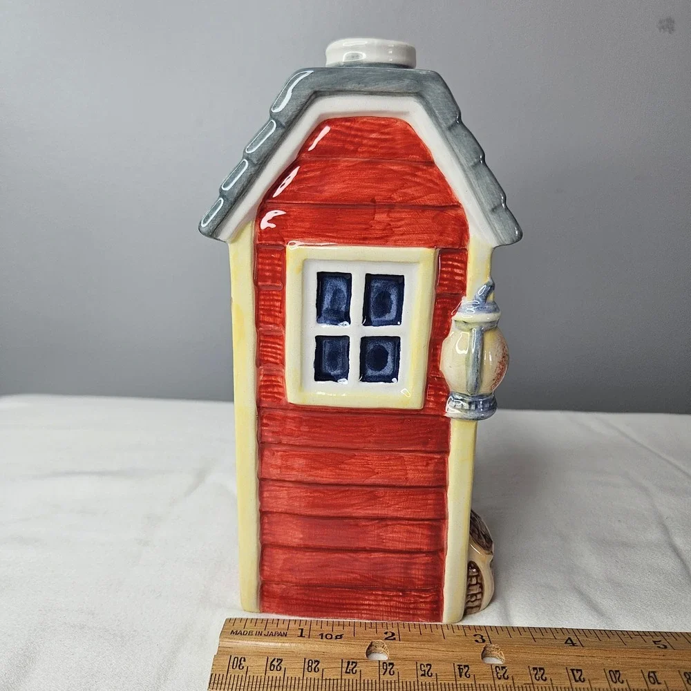 Certified International Susan‎ Winget Soap Lotion Dispenser Fishing House 7